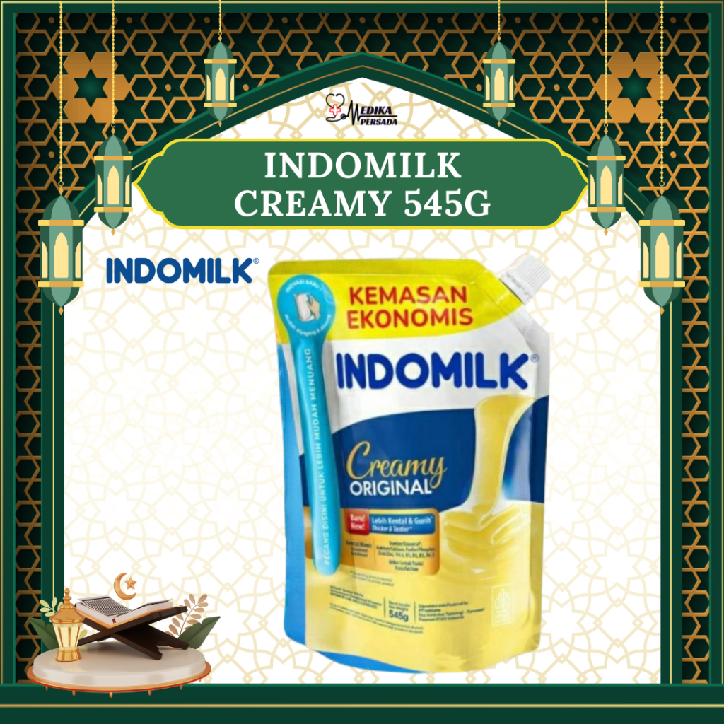 

Susu Kental Manis Indomilk Creamy Original Pouch 545gr Ekonomis