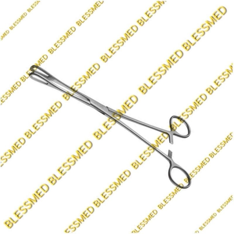 Vencer Clamp/Foerster Sponge Holding Forcep Stainless 25cm (SLC) AKL