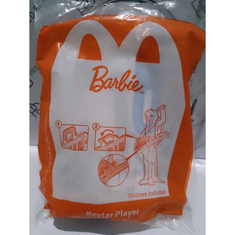 McDonald's Happy Meal- Barbie Keytar Player