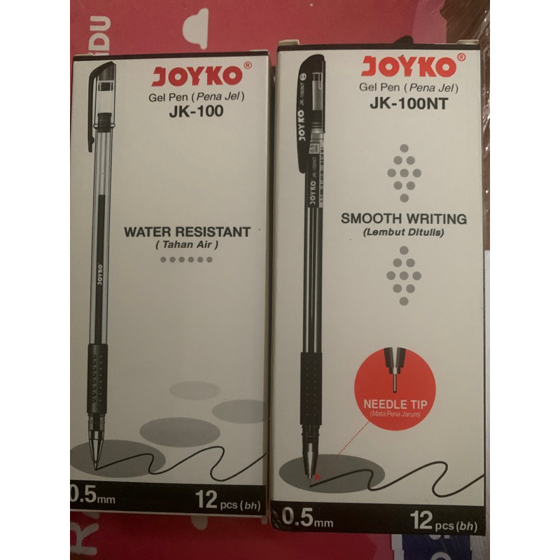 

KINAI - LUSIN GEL PEN JOYKO JK100 Jk100nt pena air