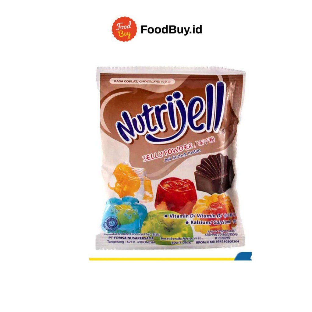 

Nutrijell Jelly Powder Rasa Cokelat 20gr