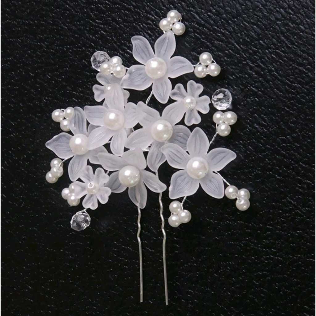 Tusuk Konde Sanggul 7 Flower Pearl 1 Pcs