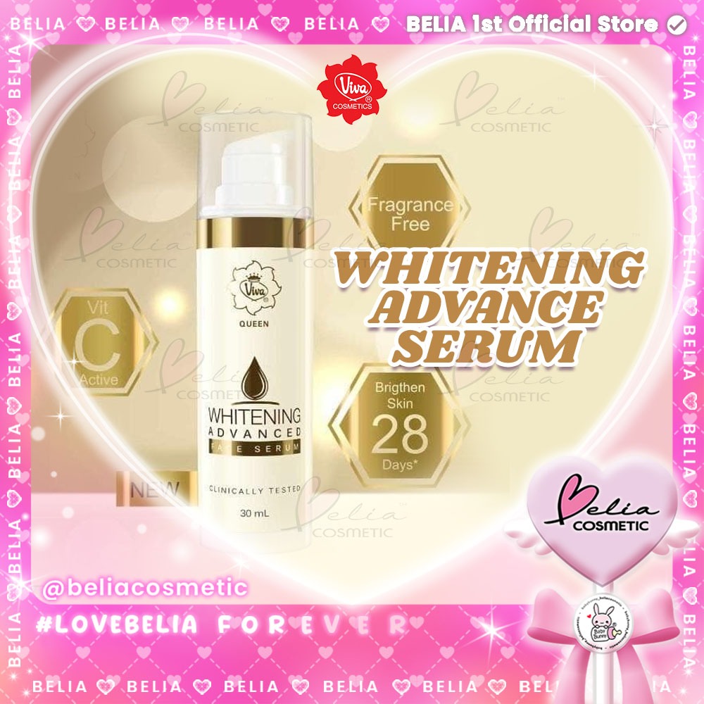 ❤ BELIA ❤ Viva Queen Whitening Advanced Face Serum 30ml | BPOM Halal