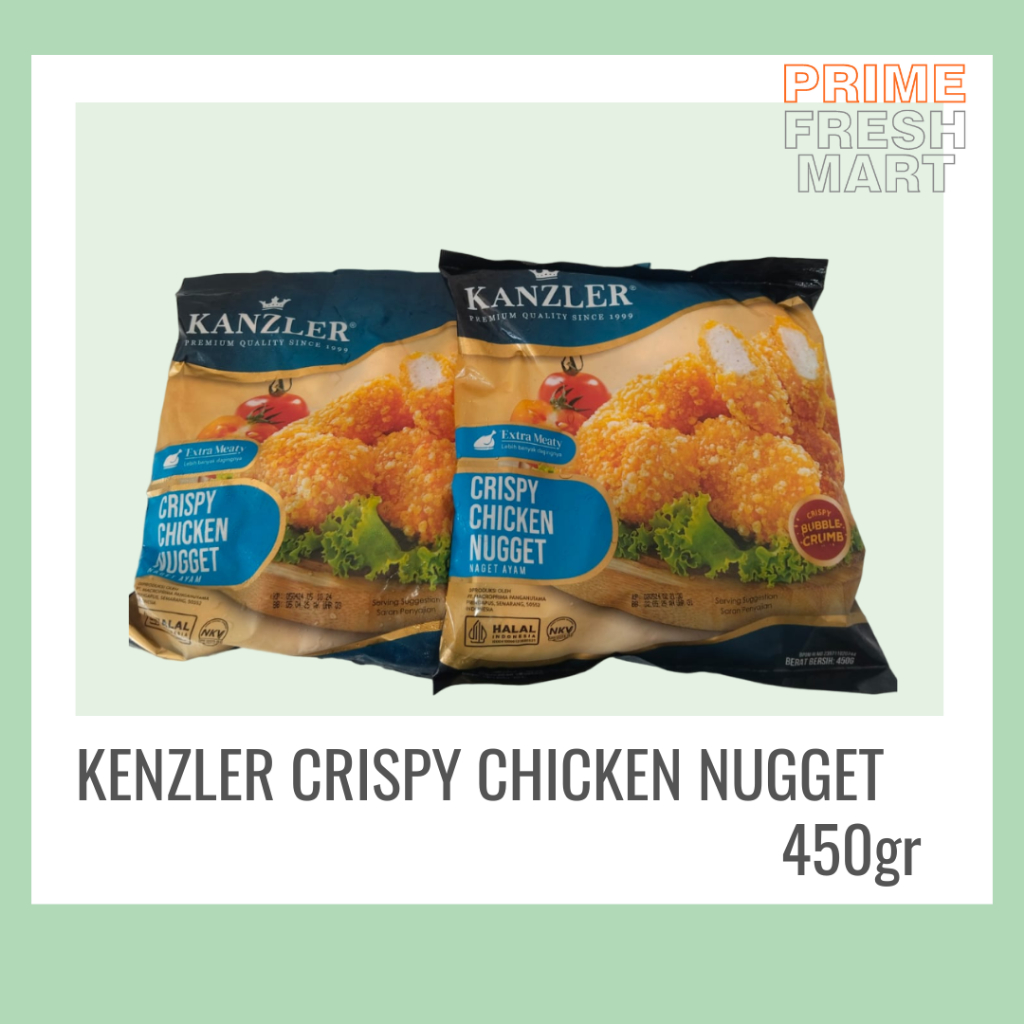 

Kanzler Crispy Chicken Nugget 450gr
