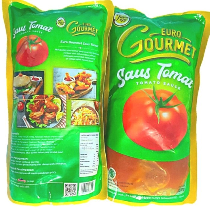 

Euro gourmet saus tomat 1kg