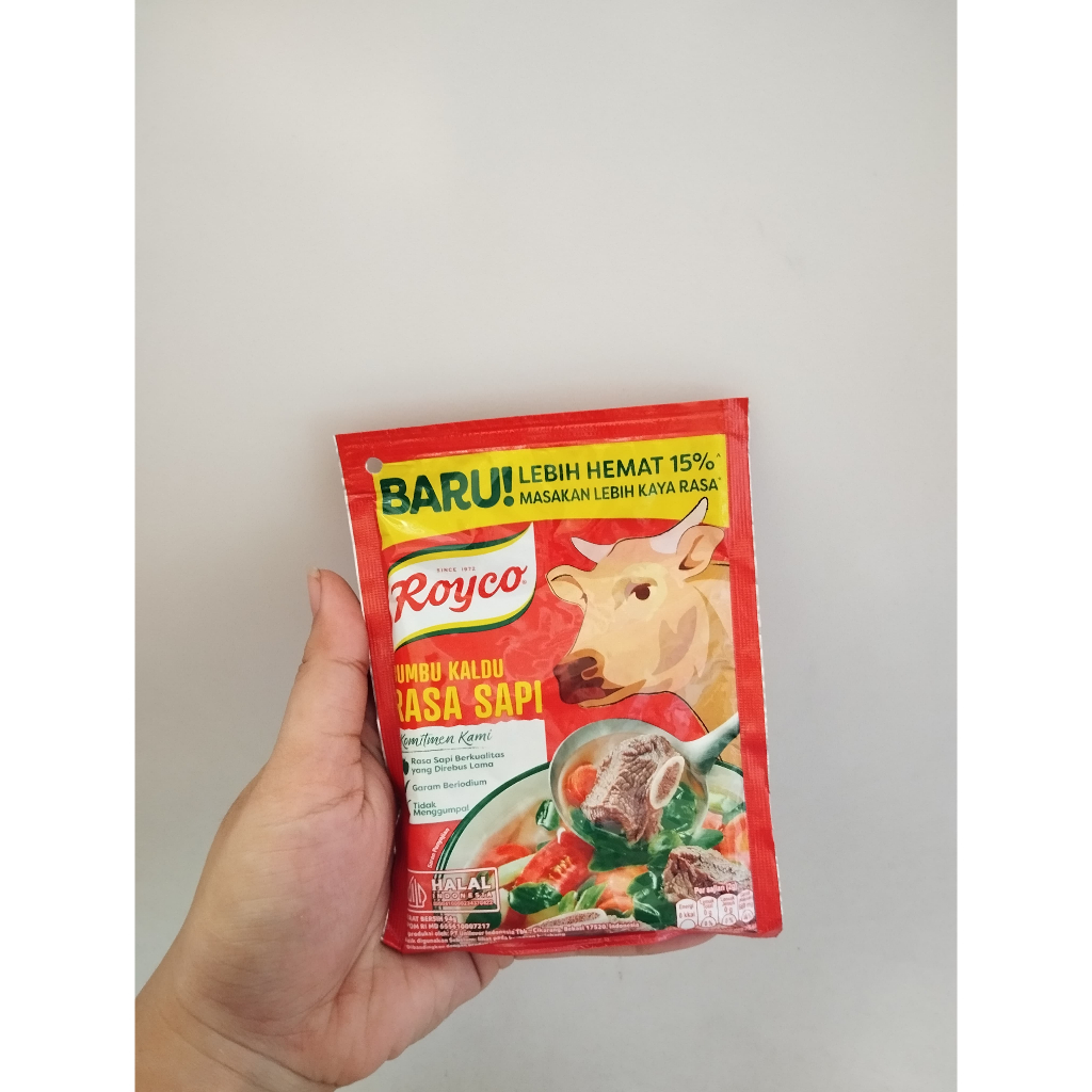 

ROYCO BUMBU KALDU Penyedap Makanan Penyedap Beryodium 80g