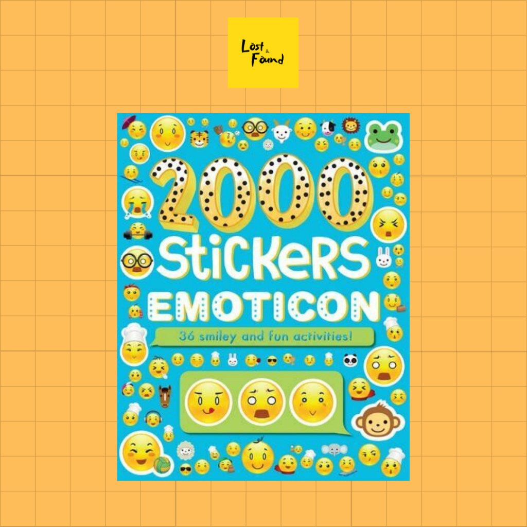 

Book 2000 Stickers Emoticon 36 Smiley and Fun Activities!