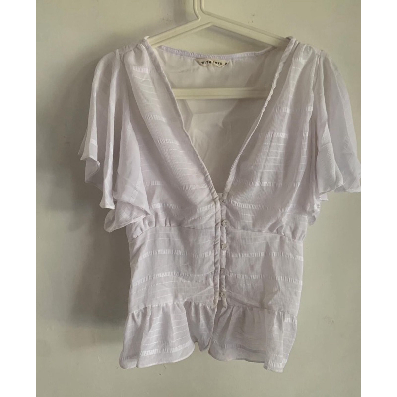 with love the brand white top