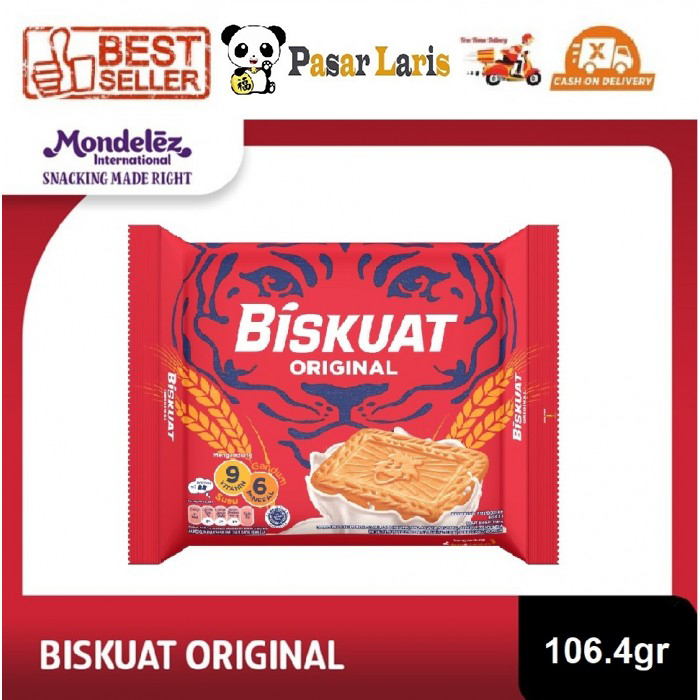 

Biscuit Biskuat Original 106.4gr Biskuit Anak Sekolah