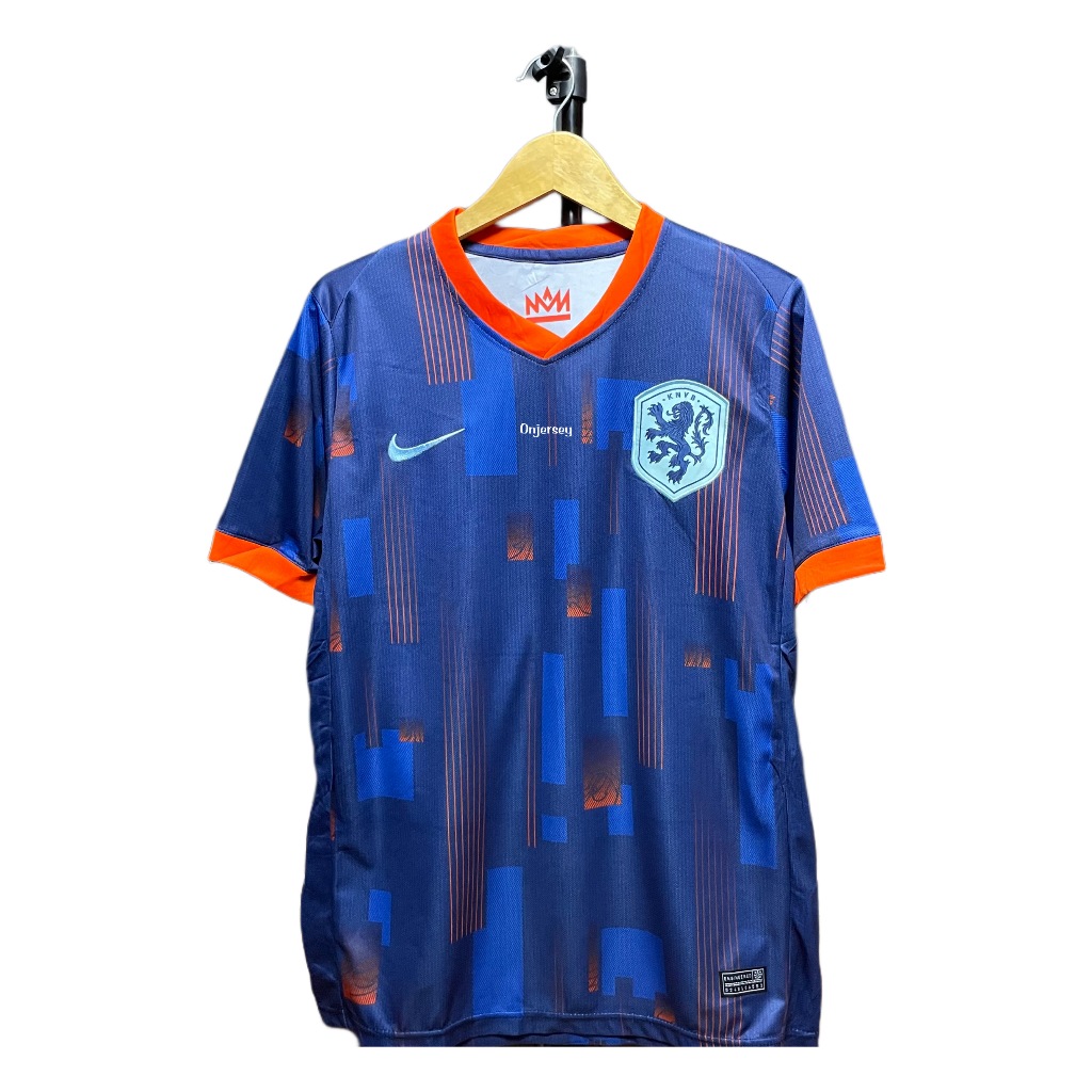 JERSEY BAJU BOLA EURO BELANDA AWAY EURO 2024 JERSEY GRADE ORI GO BELANDA TERBARU