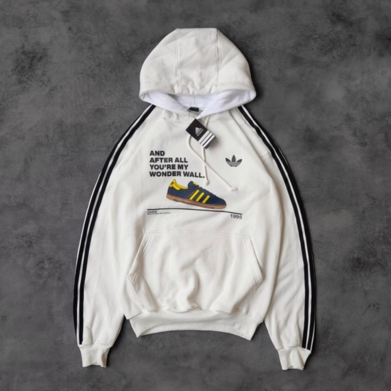 Hoodie adinda stripe oasis wonderwall full label