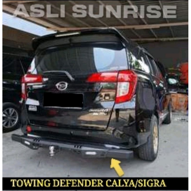 PROMO BEMPER BELAKANG TOWING DEFENDER mobil CALYA / SIGRA