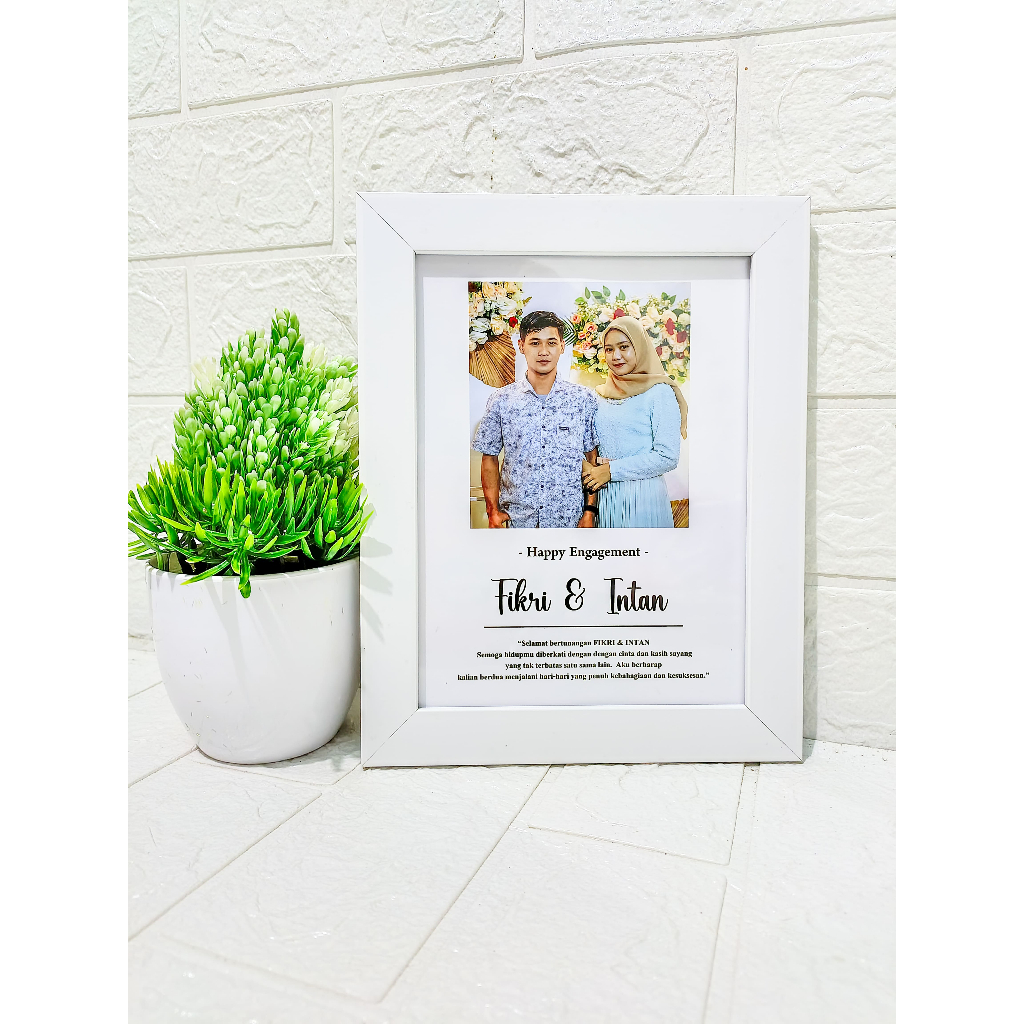 GIFT KADO CUSTOM AESTHETIC FRAME  | GIFT FOR BIRTHDAY / WEDDING / ANNIV / GRADUATION