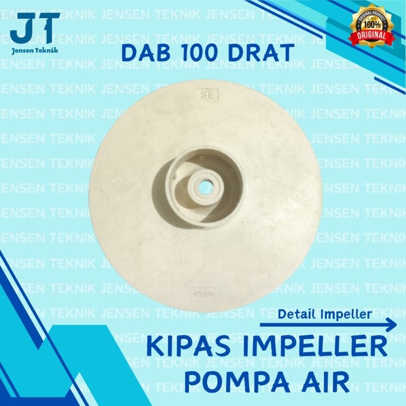 Kipas Impeller Pompa Air Semi Jet 100 Drat