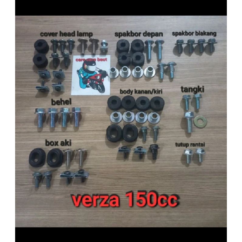 Baut full body Honda Verza 150 / baut full body verza 150