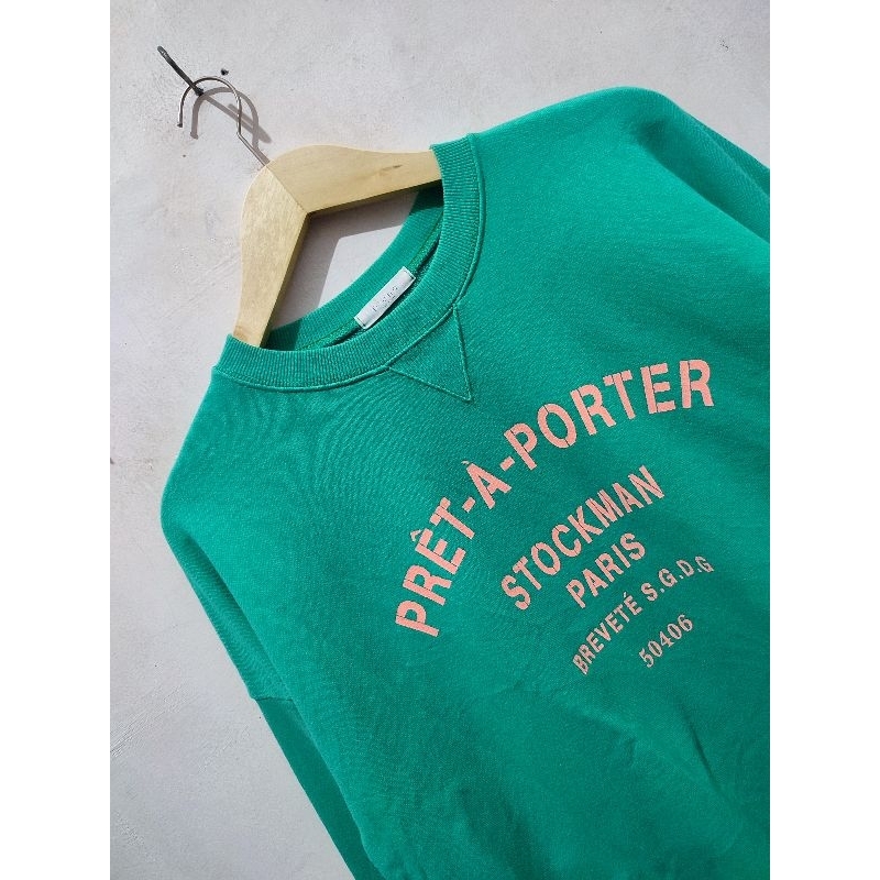 Crewneck Diana Hijau Neon