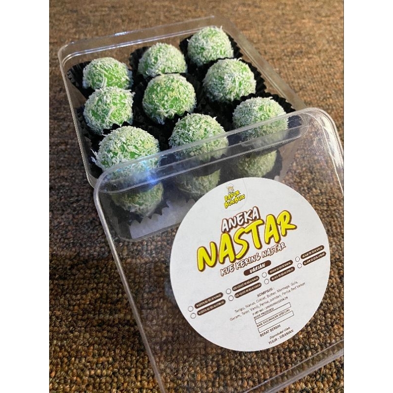 

Naatar/BunBun Nastar/Nastar lumer/Nastar klepon selai nanas/250gr