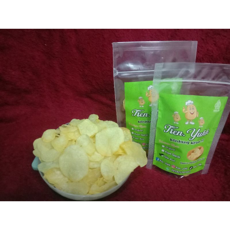 

Keripik Kentang (Ken.Yukk/produk Lea Diomira) kentang keriyuk, Cemilan Ringan kentang, Snack kentang, makanan ringan, cemilan kentang, kentang, olahan kentang, kentang jumbo, makanan viral, cemilan kentang viral