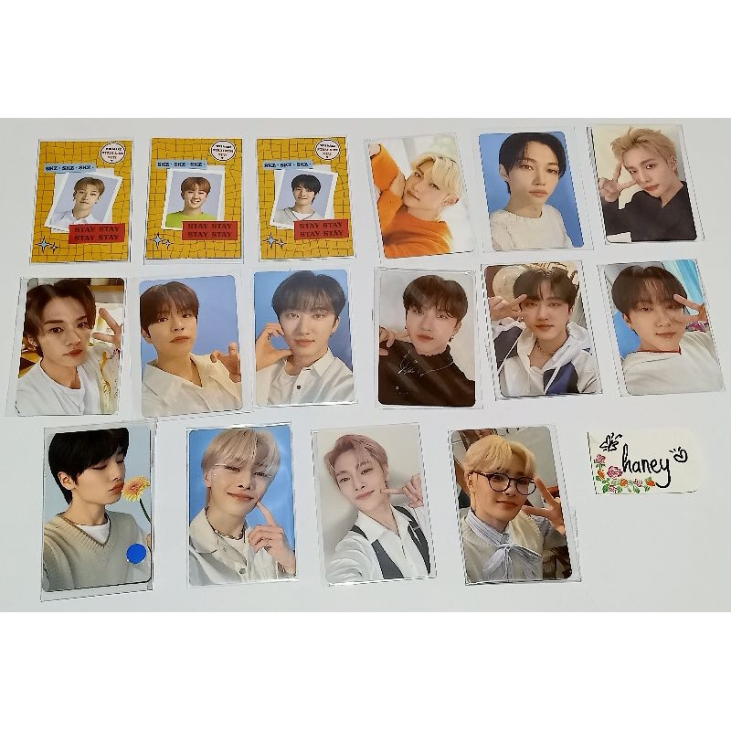 (READY STOCK) PC PHOTOCARD NACIFIC NACI - ID PICT, R9 FELIX, R10 I.N, R11 CHANGBIN SEUNGMIN FELIX I.
