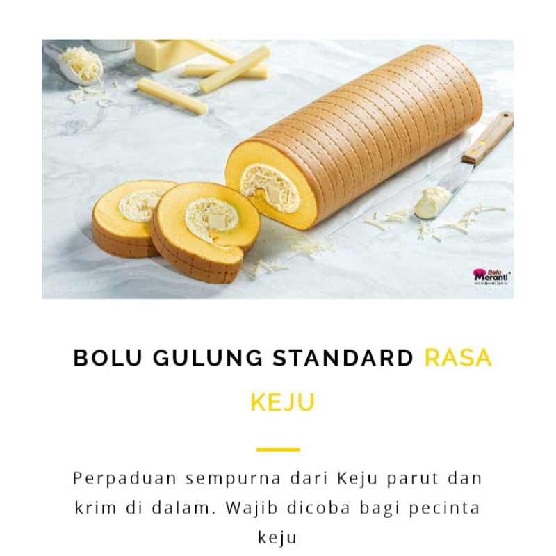 

BOLU GULUNG MERANTI STANDAR RASA KEJU