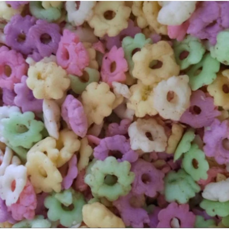

MURAH SAKURA WARNA WARNI 250 Gram / SAKURA WARNA / SNACK SAKURA WARNA WARNI / SAKURA RIBUT