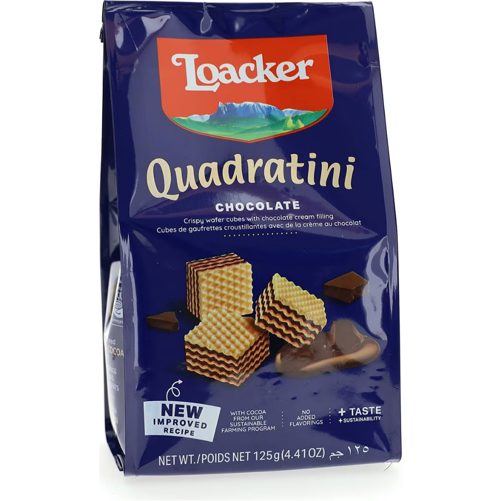 

Loacker Quadratini Chocolate 125g Australia