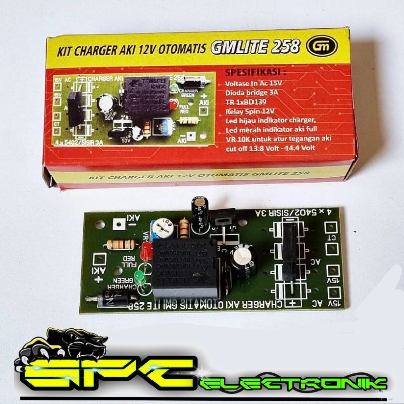 kit charger aki otomatis