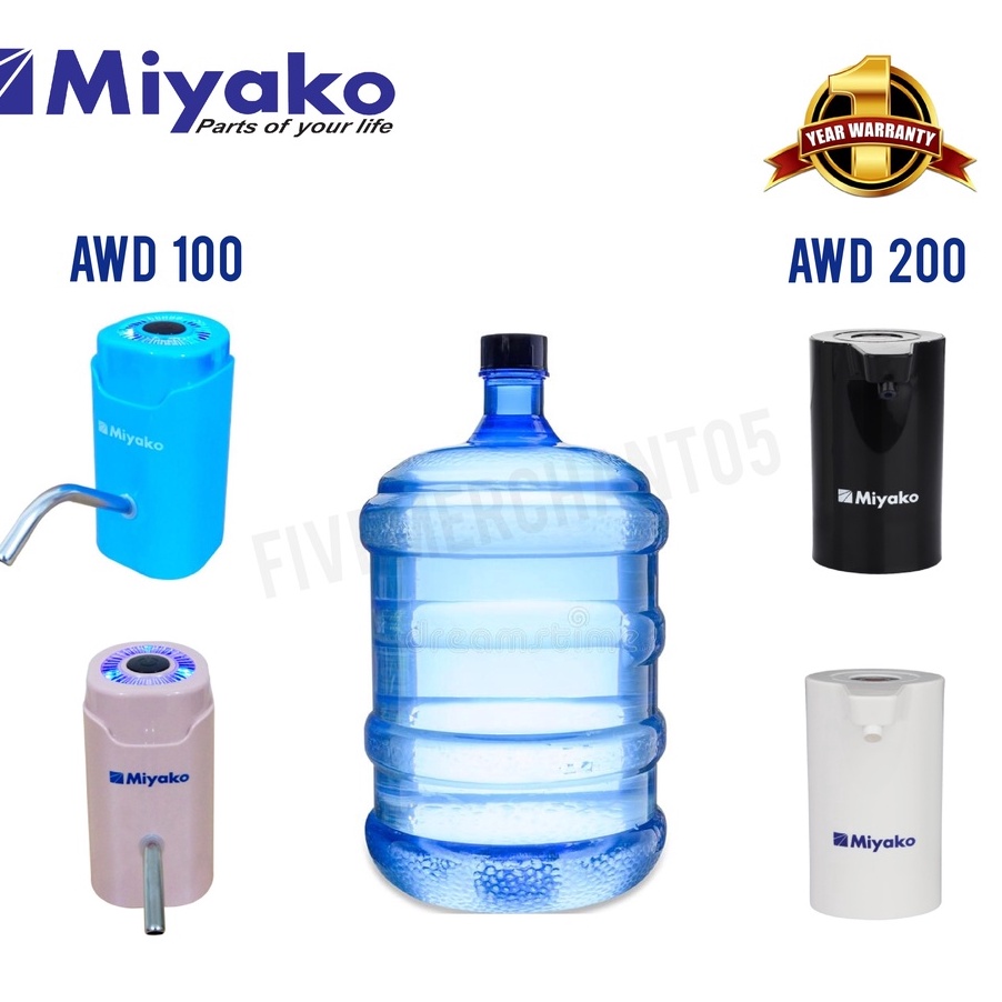 Beli Pompa Galon Elektrik Miyako AWD 1 NP Pompa Miyako AWD 1 B Garansi Pompa Air Miyako Penyedot Miy