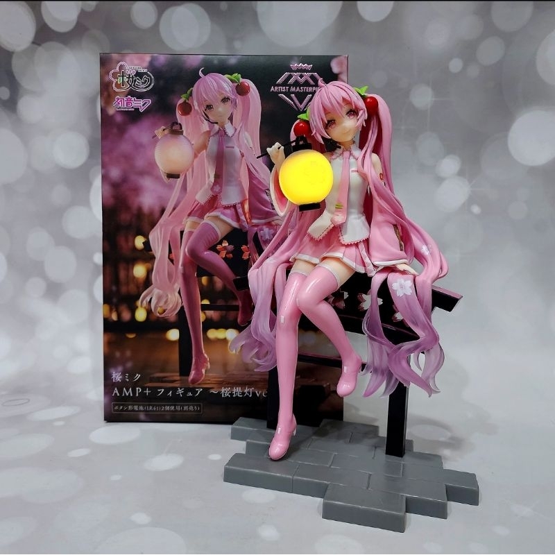 Taito Artist Masterpiece AMP Figure Hatsune Miku Sakura Lantern ver
