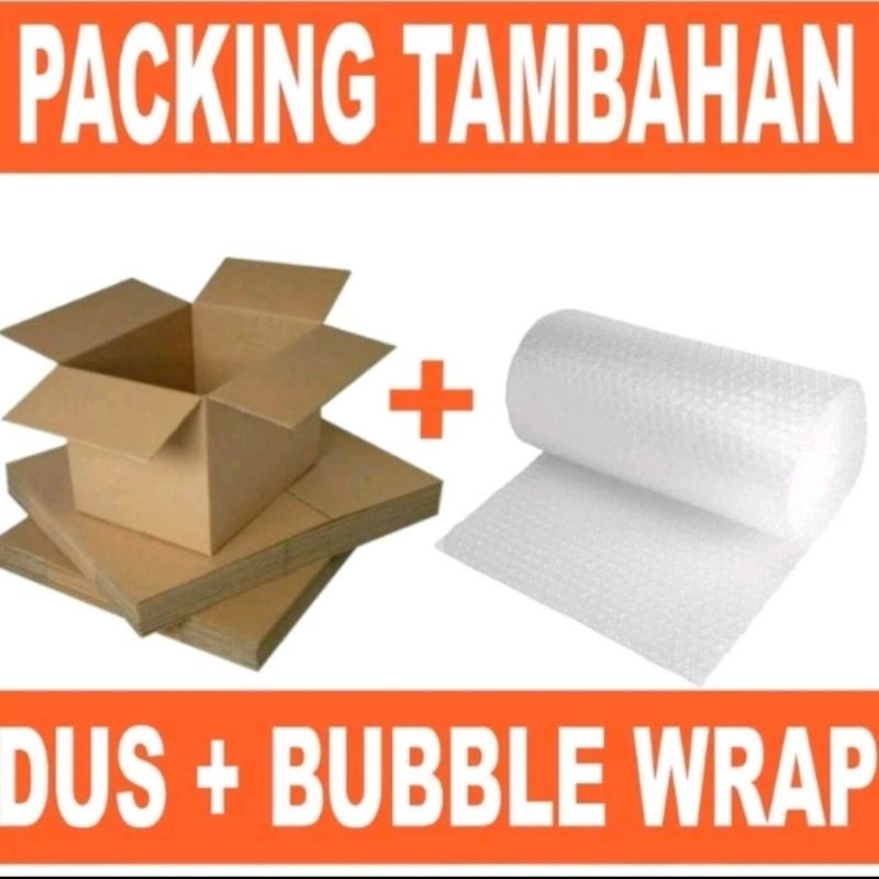 

EKSTRA PACKING BUBBLE + KARDUS