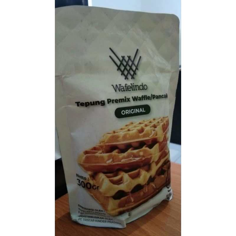 

Tepung premix waffle/Pancake Wafelindo ORIGINAL