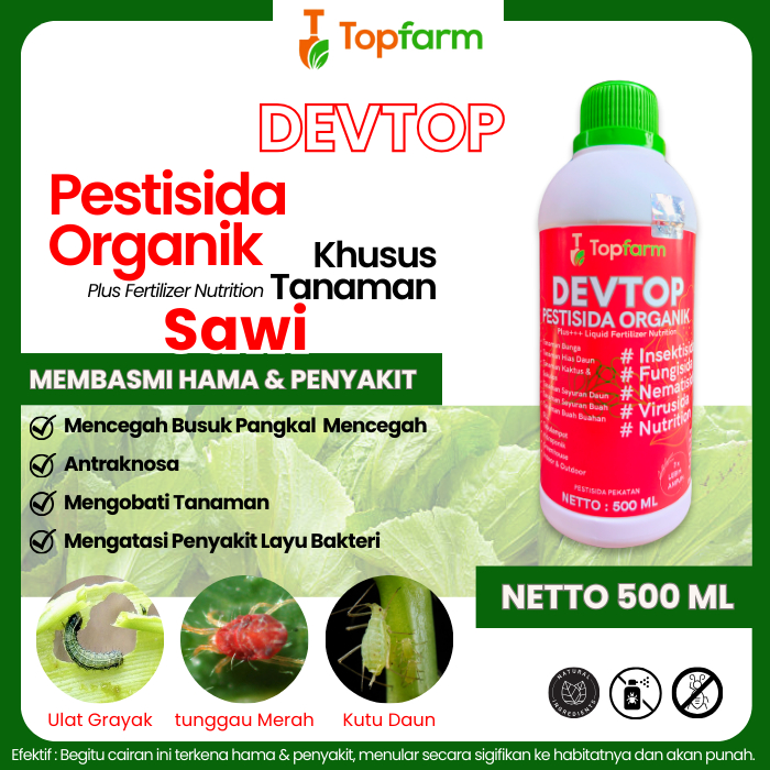 Obat Semprot Hama Daun Sawi / Obat Hama Tanaman Daun Sawi / Obat Pembasmi Hama Daun Sawi / Obat Hama