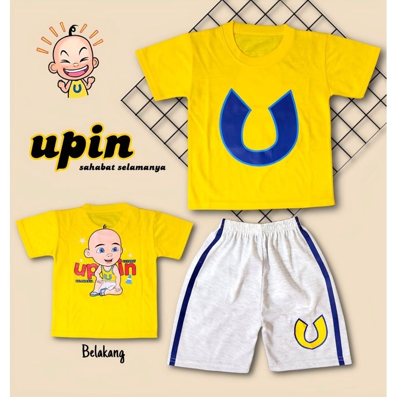 KAOS ANAK LUCU SETELAN ANAK KAOS UPIN IPIN KEMBAR DAN LUCU