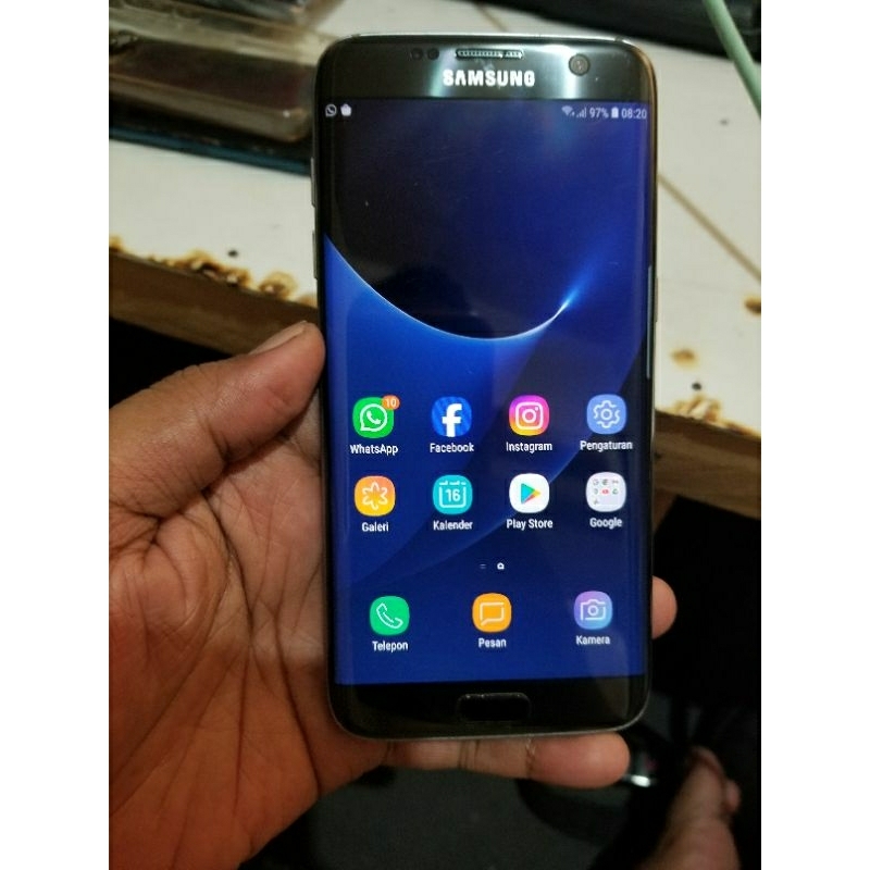 Lcd  Samsung S7 Edge Ori Copotan murah