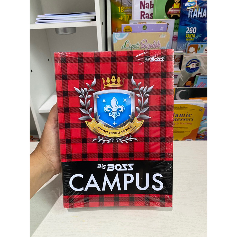

Buku Tulis BigBoss Campus Isi 10 Buku