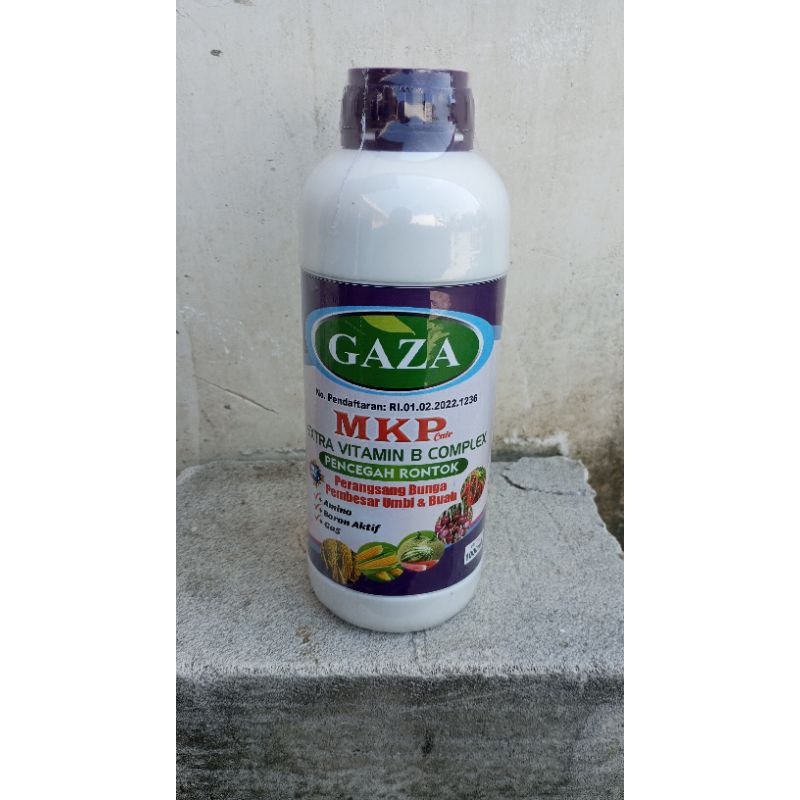 GAZA MKP NEW 1000ml Nutrisi Tanaman Kandungan Kalium Phospat Spesealis Pembesar Buah Umbi Penambahan