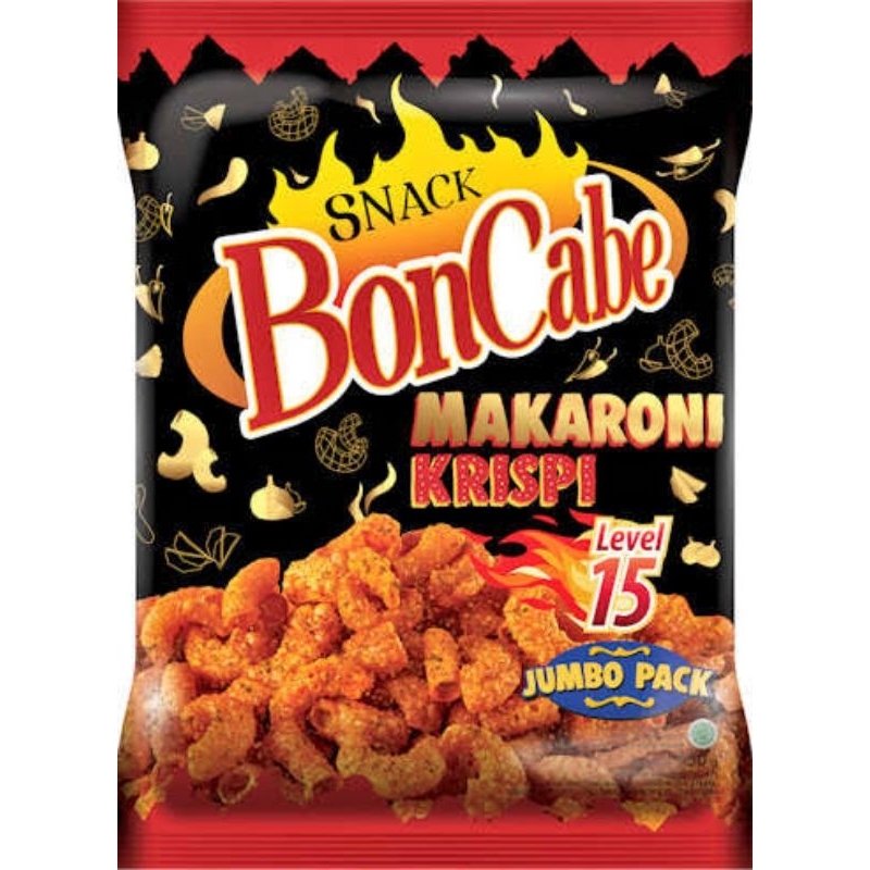 

Snack Boncabe Makaroni Krispi Level 15 / 10bungkus (27g)