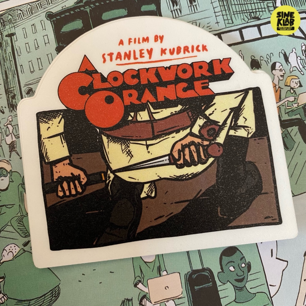 

sineklab - Sticker CLOCKWORK ORANGE - Edisi Sticker Film / Movie / Cinema / Series / Sticker Laptop