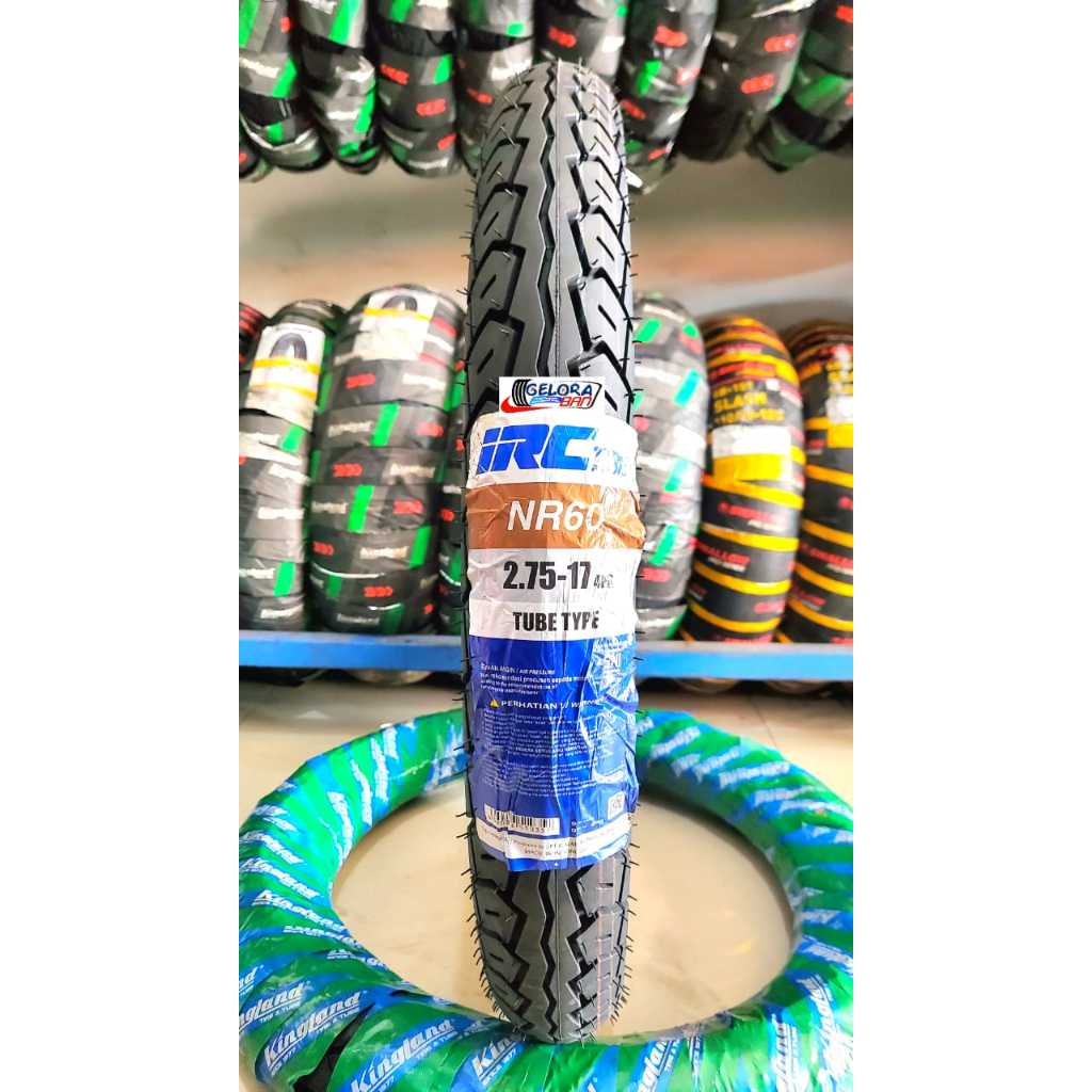 BAN IRC NR60 275-17 RING 17 TUBETYPE ban 275-17 ban tubetype ban irc 275-17 ban ring 17 ban motor ri