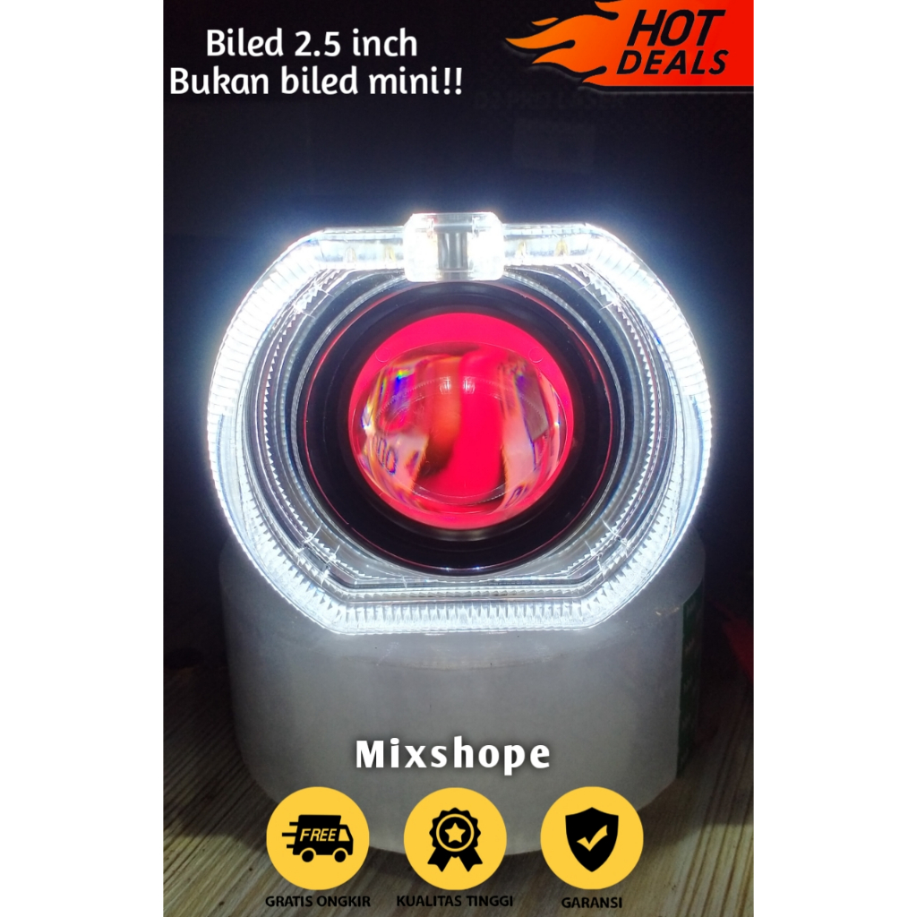 BILED ALA-ALA KW PROJECTOR motor mobil Projie LED CR7