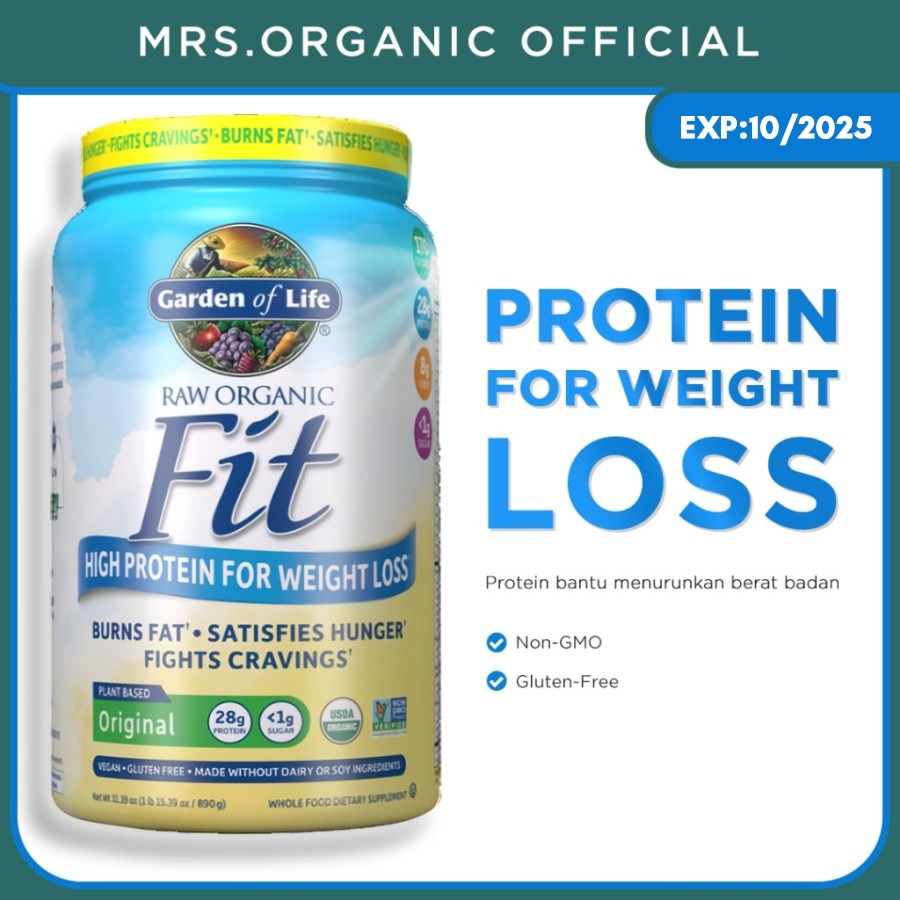 

GARDEN OF LIFE Fit Powder High Protein Weight Loss Original 890g- diet