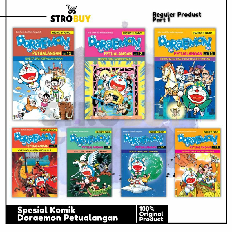 Komik Doraemon Petualangan Vol 1 - 24
