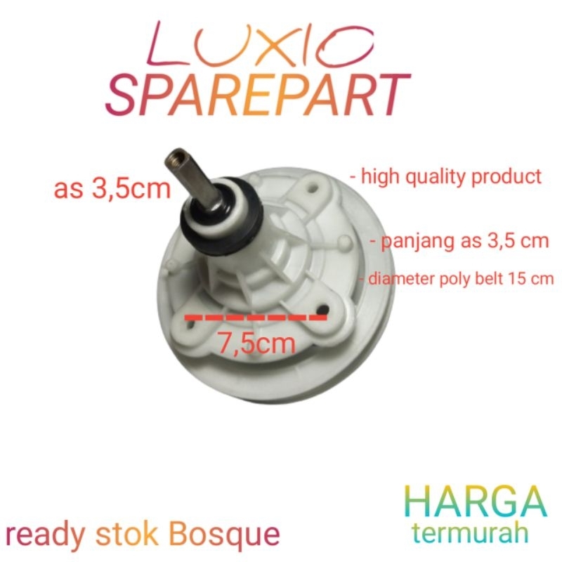 GEARBOX MESIN CUCI 2 SANKEN | GEARBOX SANKEN 2 TABUNG