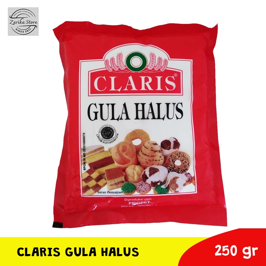 

Claris Gula Halus / Gula Bubuk / Gula Tabur Donat 250gr