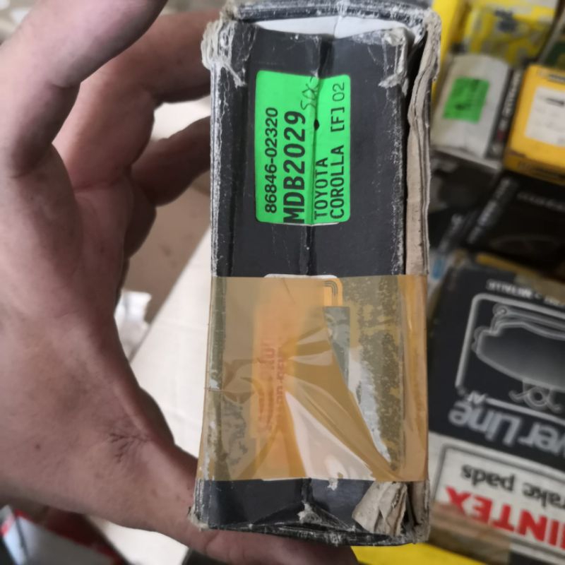 Kampas rem depan shoe pad Toyota Corolla Altis