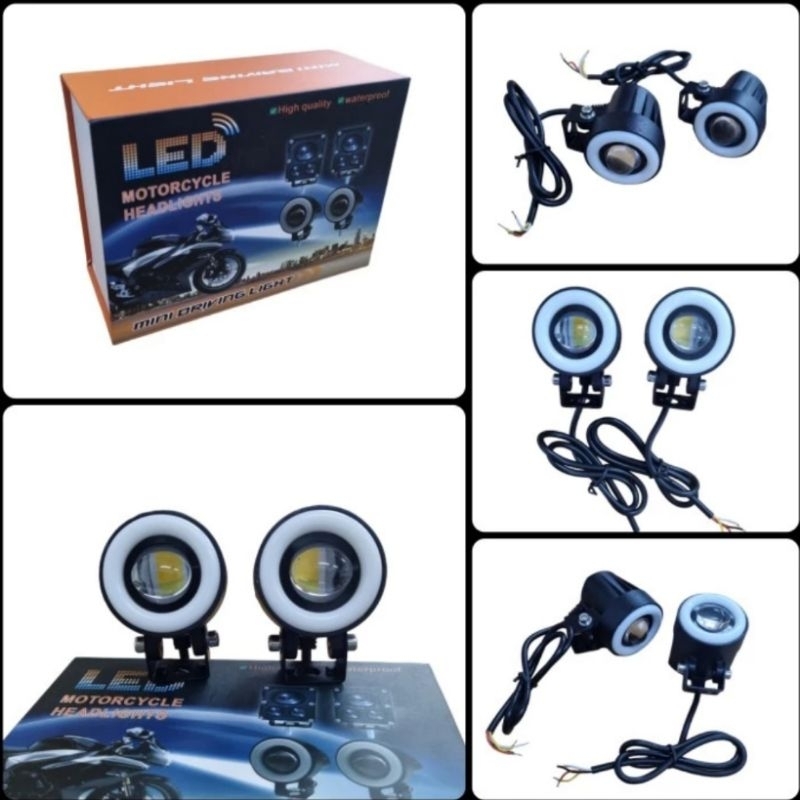 Lampu LED Motor / Motorcycle Mini Driving LED