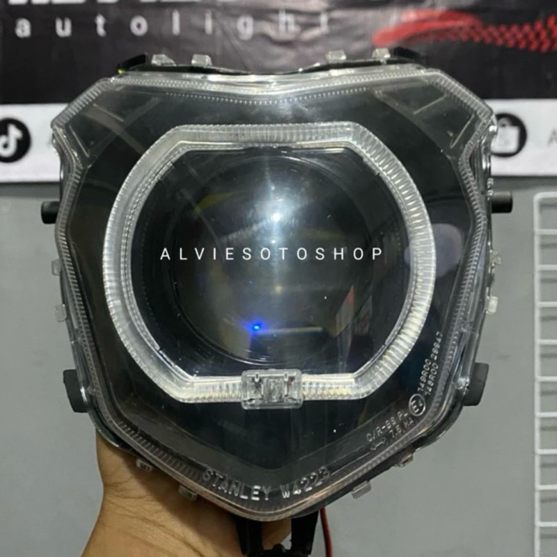 Lampu Biled Crf 150 L Reflektor Crf Lampu Depan Crf Daymaker Crf Biled Supermoto