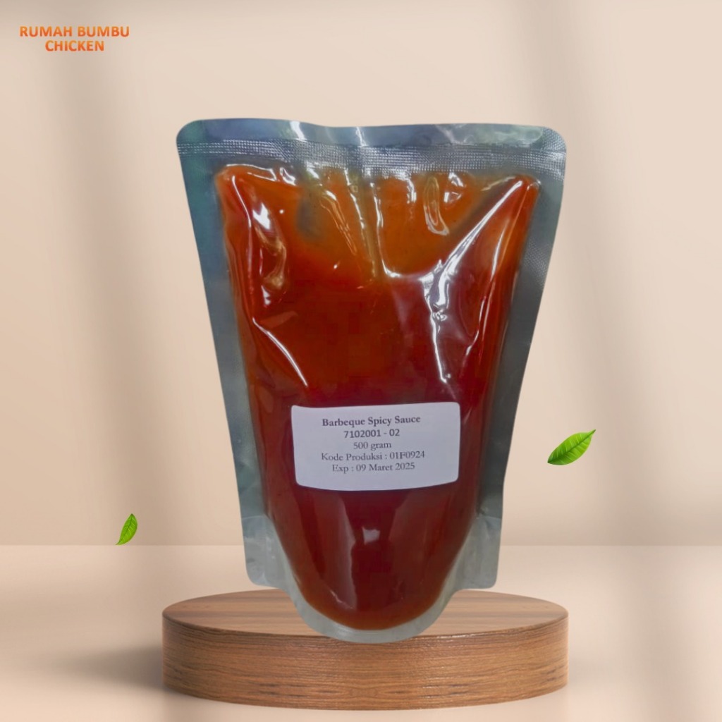 

Barbeque Spicy Sauce - Saus BBQ Spicy 500 gram/pack