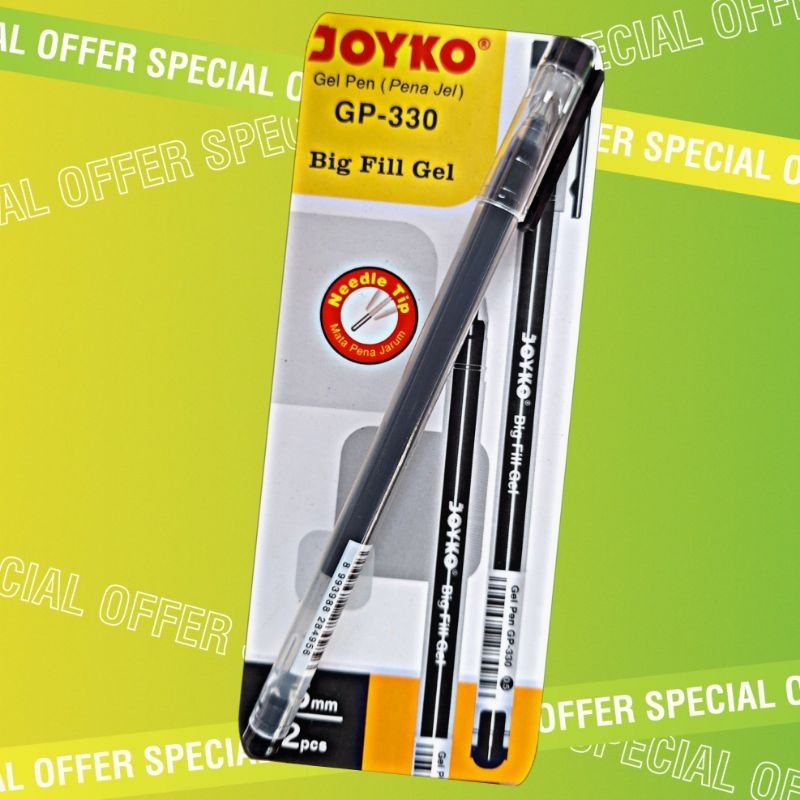 

PULPEN GP-330 BIG FILL GEL 0,5MM BLACK 12PCS