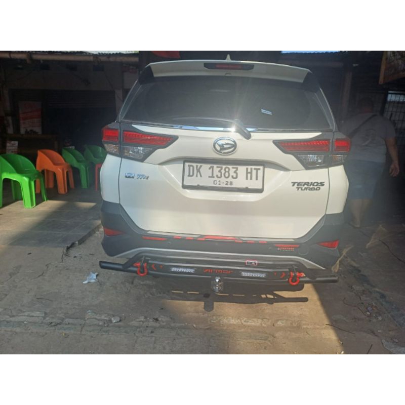 Paketan bumper guard depan dan belakang/paketan pengaman bemper depan belakang mobil Toyota all New 